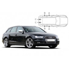 Sonnenschutz Blenden für Audi A4 (B8) Avant 2008-2015