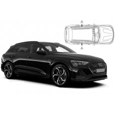 Sonnenschutz Blenden für Audi e-tron (Typ GE) 2019- nur hintere Seitentürenscheiben