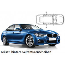 Sonnenschutz Blenden für BMW 3er F30 4 Türen 2011-2019 nur hintere Seitentürenscheiben