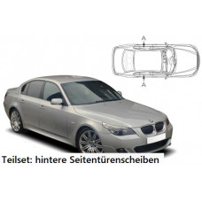 Sonnenschutz Blenden für BMW 5er E60 4 Türen 2004-2010 nur hintere Seitentürenscheiben