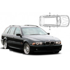 Sonnenschutz Blenden für BMW 5er E39 Touring 1996-2003 nur Seitentürenscheiben