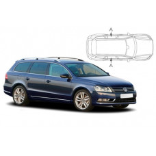 Sonnenschutz Blenden für Volkswagen Passat Kombi B7 2010-2015 nur Seitentüren